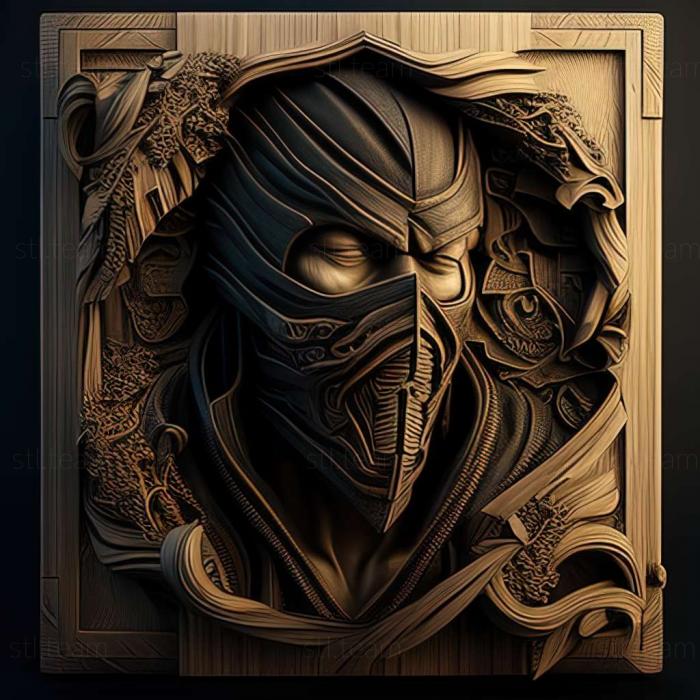 3D модель Игра Mortal Kombat X для мобильного приложения (STL)